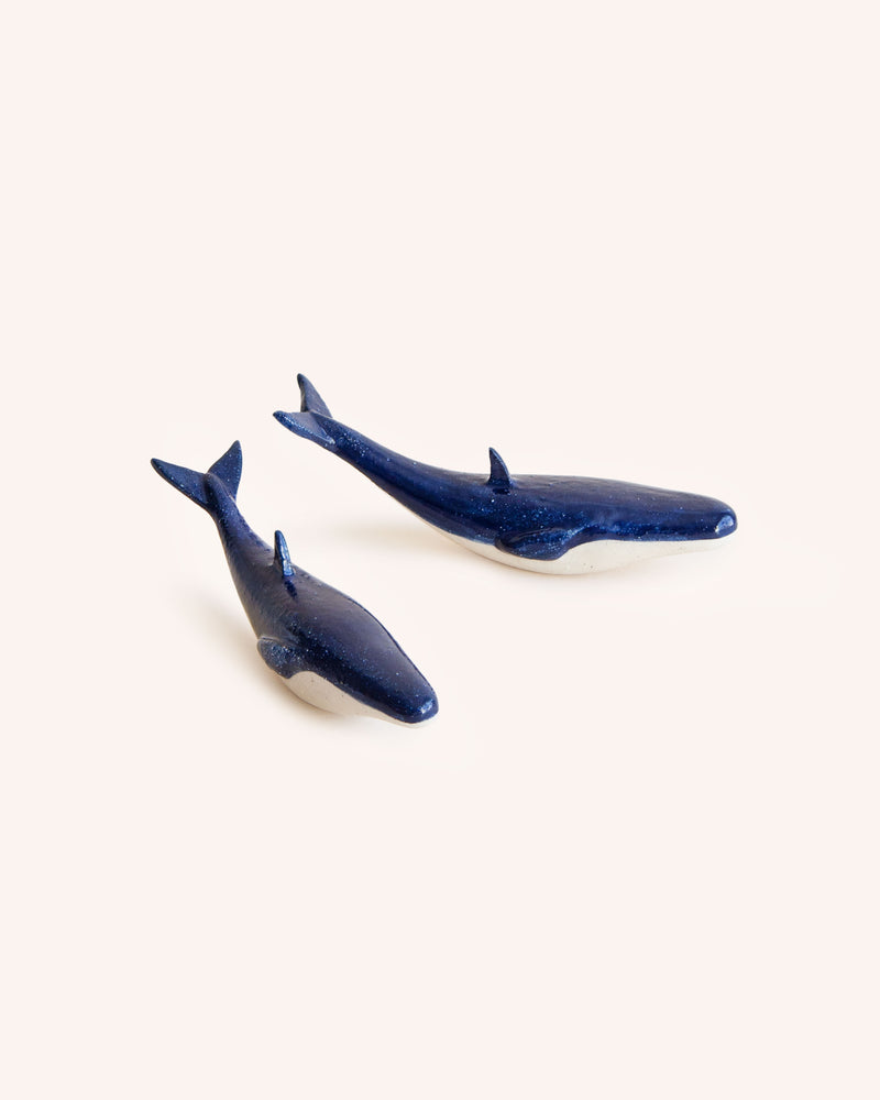 Mini Blue Whale Homeware Lauren Swan   