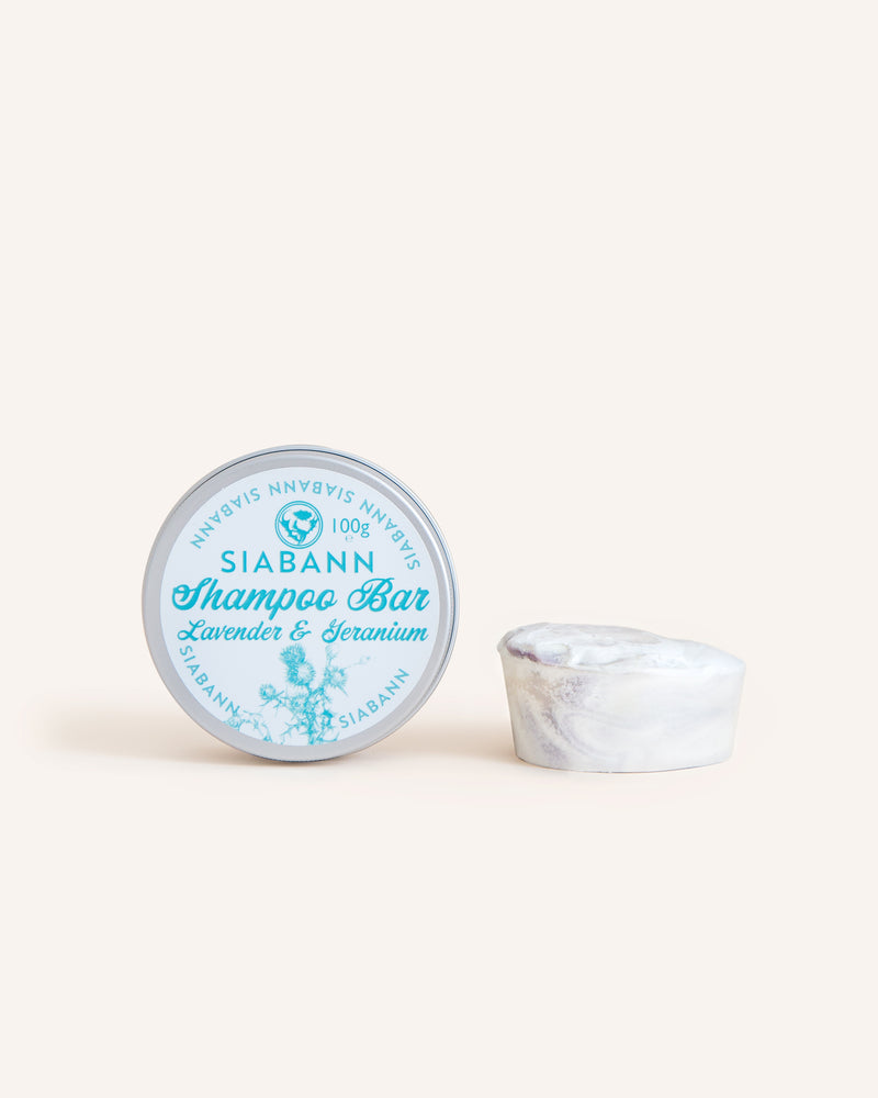 Lavender + Geranium Shampoo Bar Homeware Siabann   