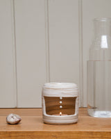 Skye Sand Oil Burner Wax Melter in Cream Marble