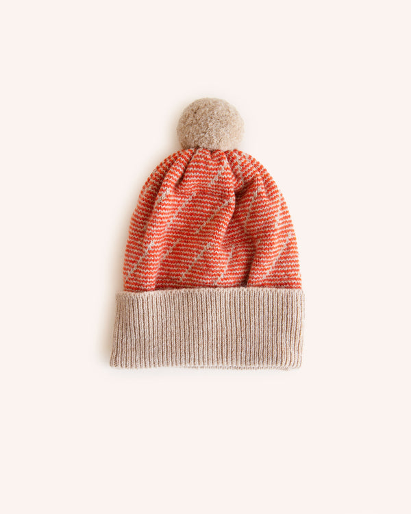 Pom Hat Forest Sandstone + Rust Accessories Hilary Grant   