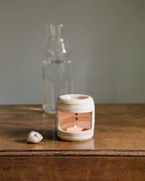 Skye Sand Oil Burner Wax Melter in Cream Marble