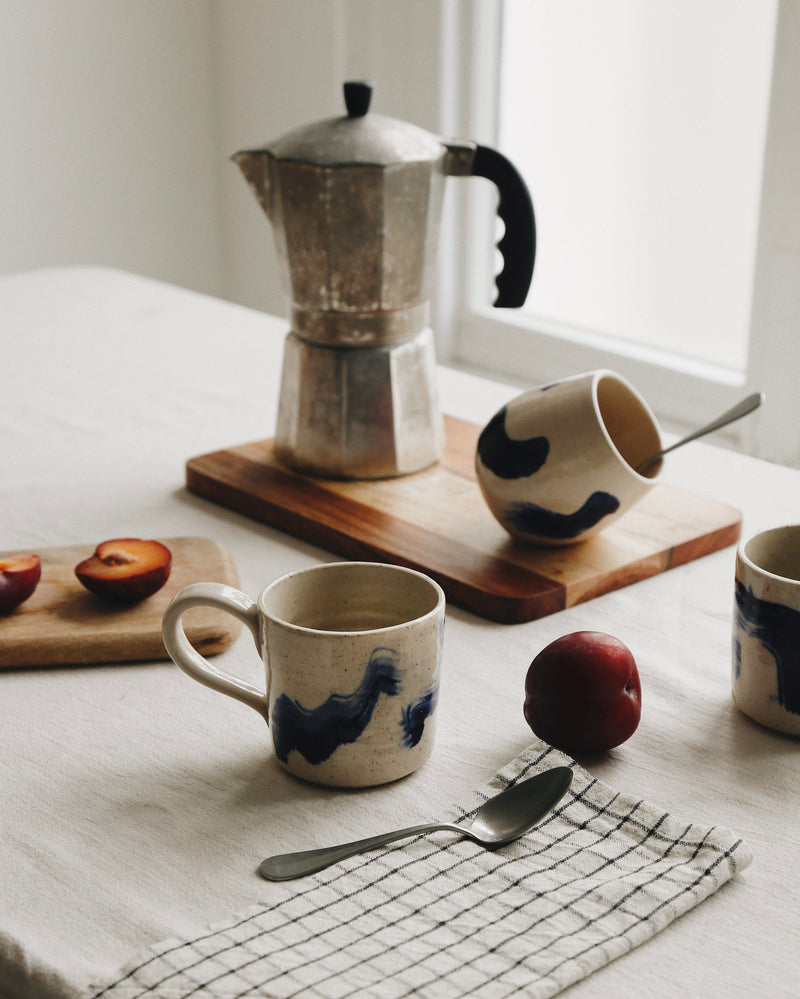 Cobalt Morning Mug