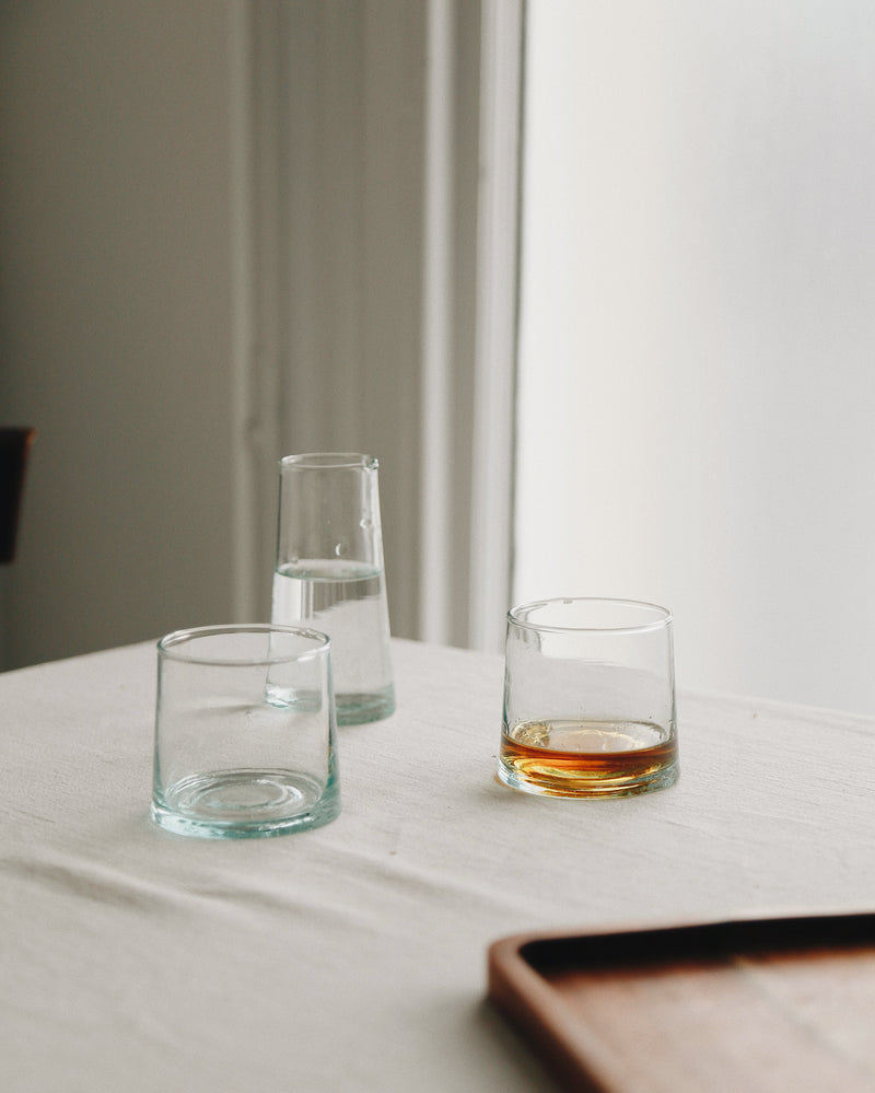 Whisky Glass + Jug Set