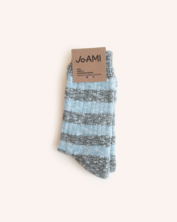 Striped Cotton Socks Accessories Jo-AMI   