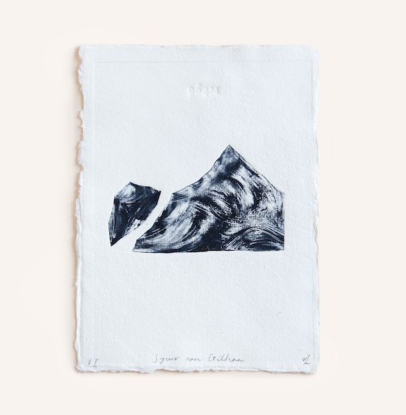 Sgurr nan Gillean Relief Print