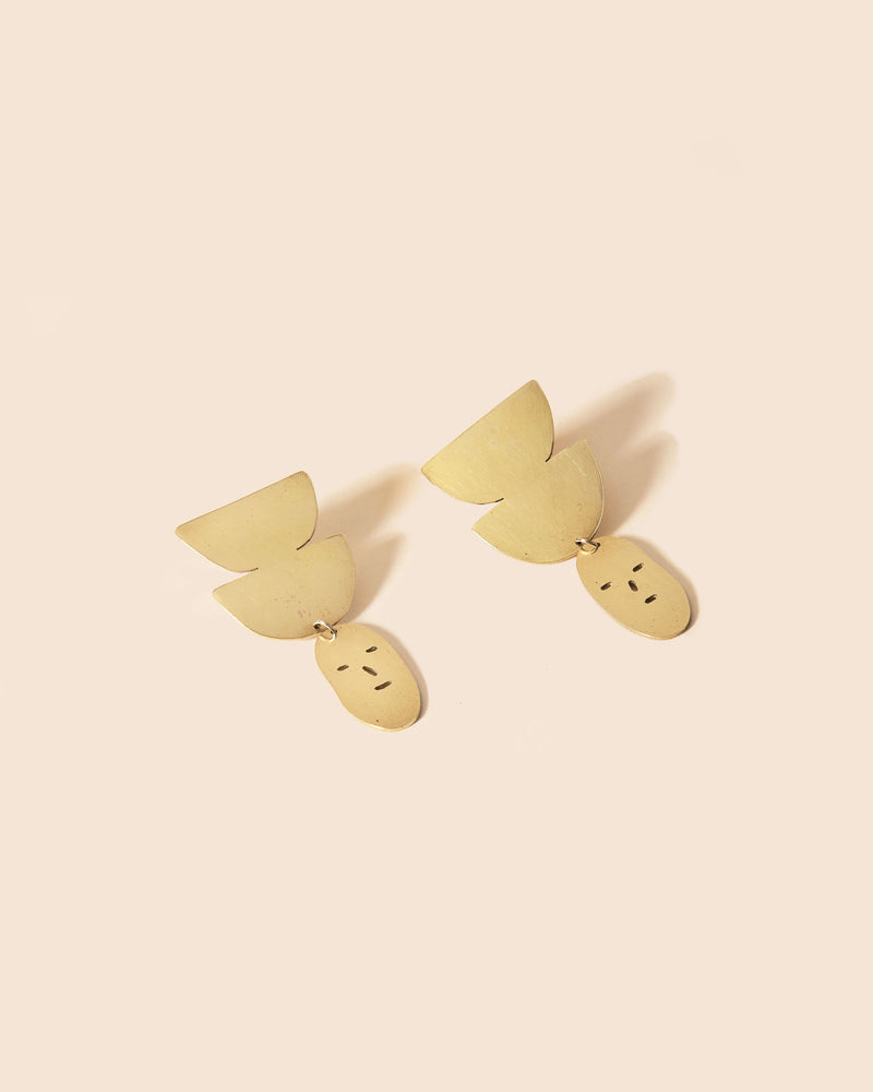 Grump + Semi Stack Earrings