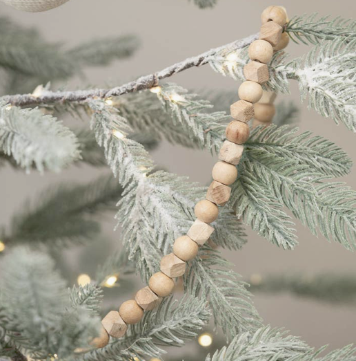 Wooden Beaded Garland